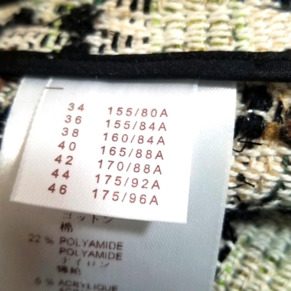 🆕️ Louis Vuitton Tweed Cropped Jacket Runway 2010. Size: 34 IT 0 US. - Picture 16 of 17